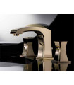 Rubinetto miscelatore per Lavabo 3 Fori Oro Newform Class-x