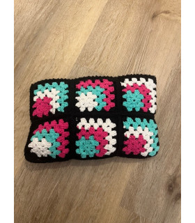 Pochette Porta Trucco in Crochet  Fatto a Mano