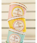 Ice Cream Bowls & Spoons , Miss Etoile